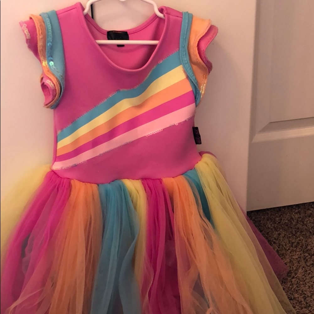 Jojo’s closet rainbow tutu dress